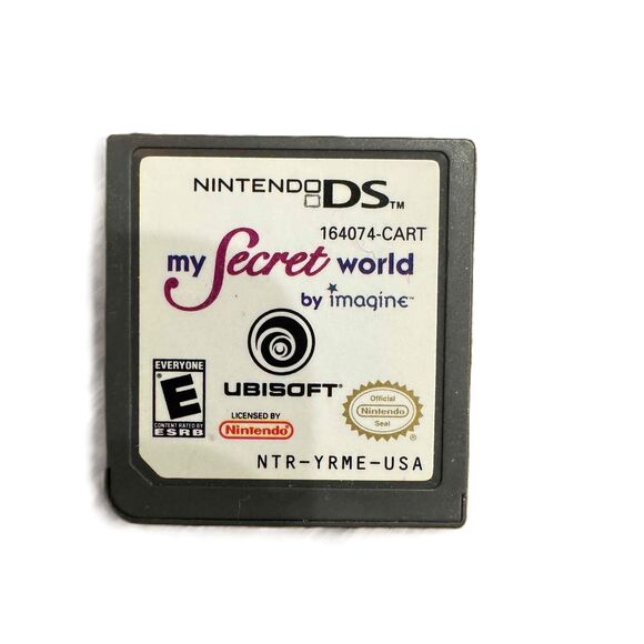 Ubisoft My Secret World Imagine Nintendo DS Video Game Cartridge TESTED - Picture 1 of 2